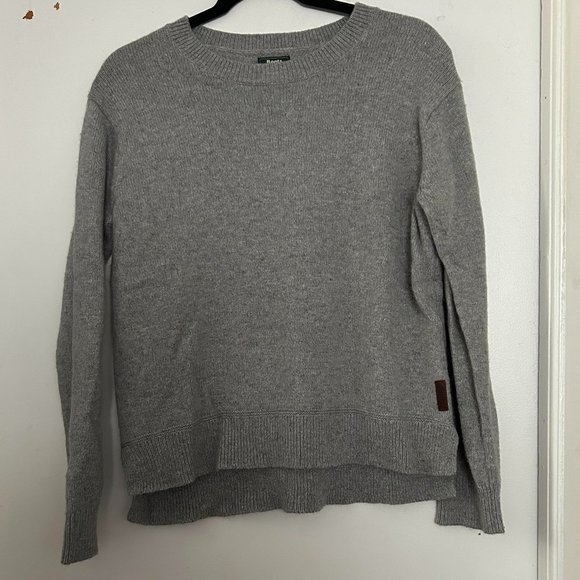 Roots Cropped Wool Sweater - Picture 1 of 4